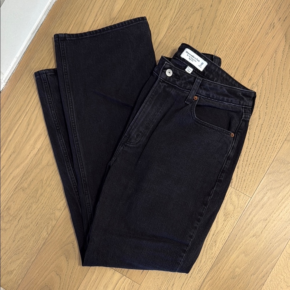 Abercrombie & Fitch Black Denim Jeans